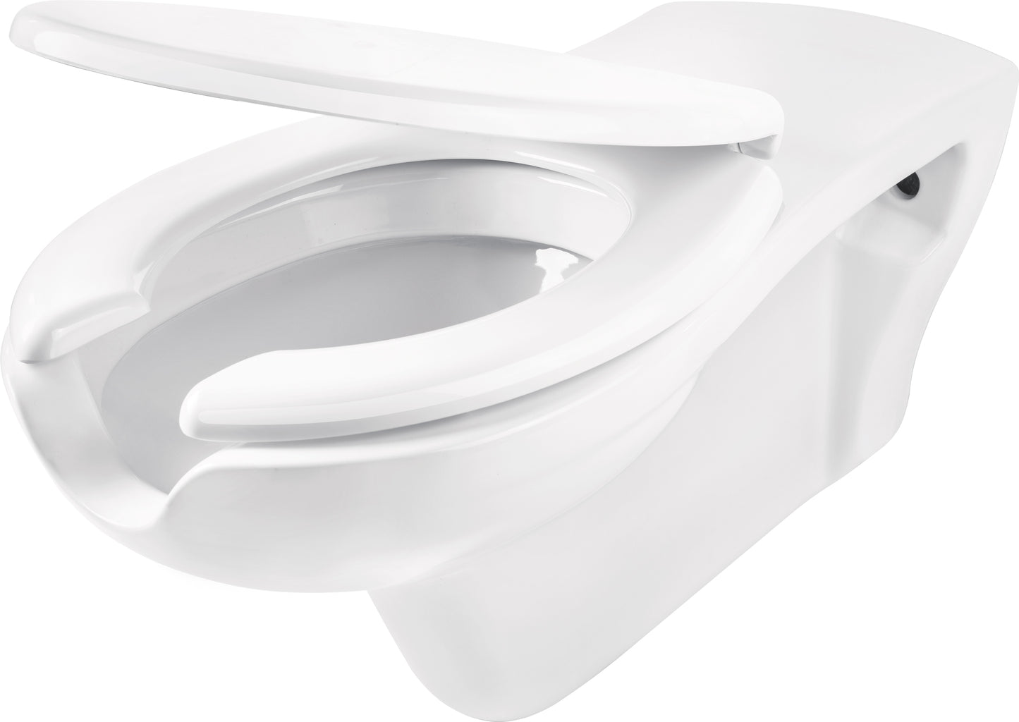 Toilet bowl, with seat, for people with reduced mobility