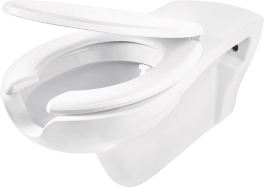 Toilet bowl, with seat, for people with reduced mobility