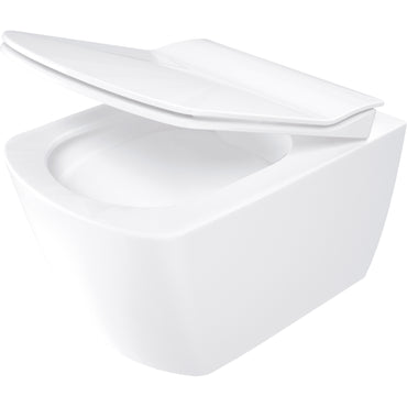Toilet bowl, with bidet function - with mixer tap