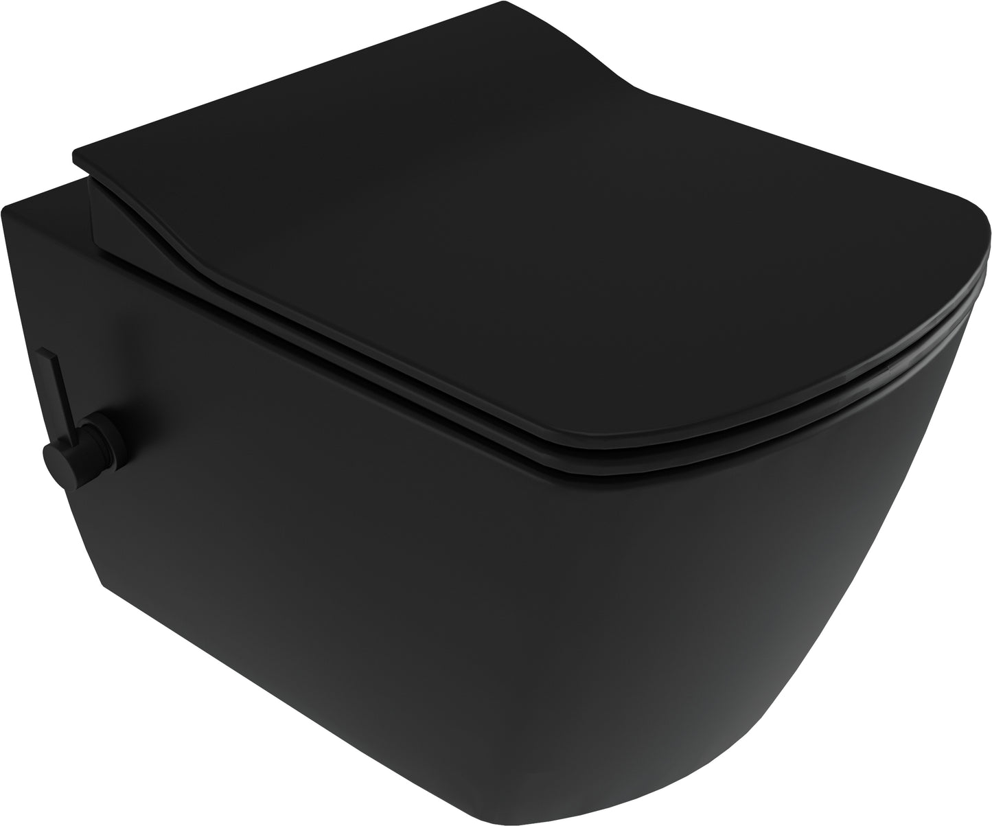 Toilet bowl, with bidet function - with mixer tap