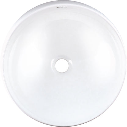 Ceramic washbasin, countertop, asymmetrical