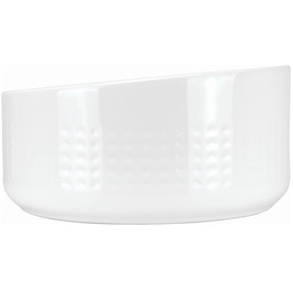 Ceramic washbasin, countertop, asymmetrical