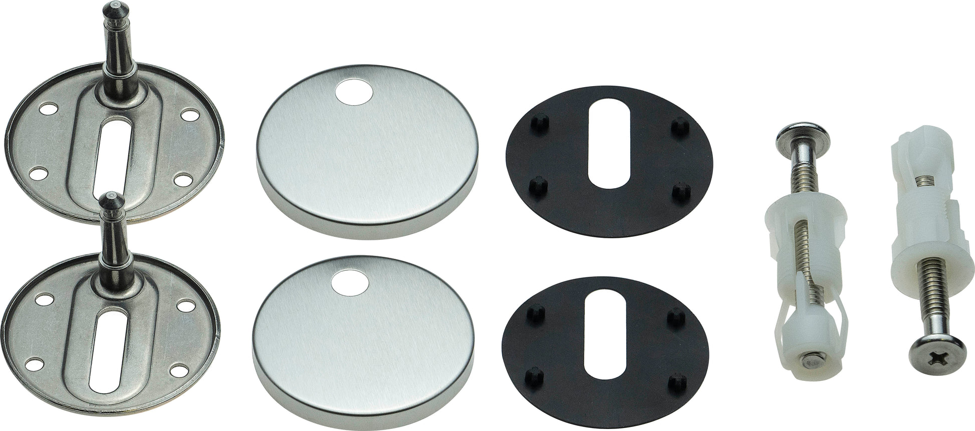 Toilet seat, slim, soft-closing