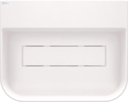 Granite washbasin, countertop, with tap shelf - with cover plate