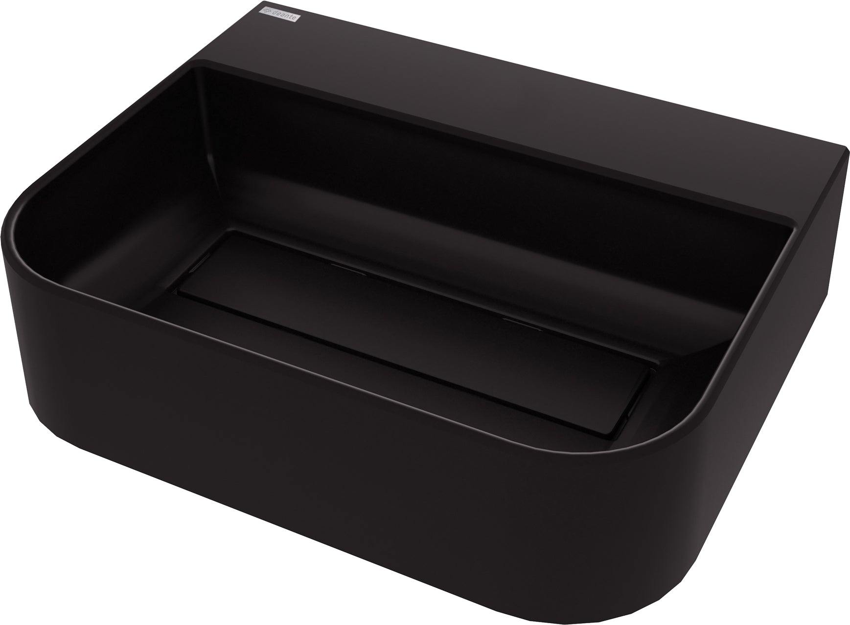 Granite washbasin, countertop, with tap shelf - with cover plate