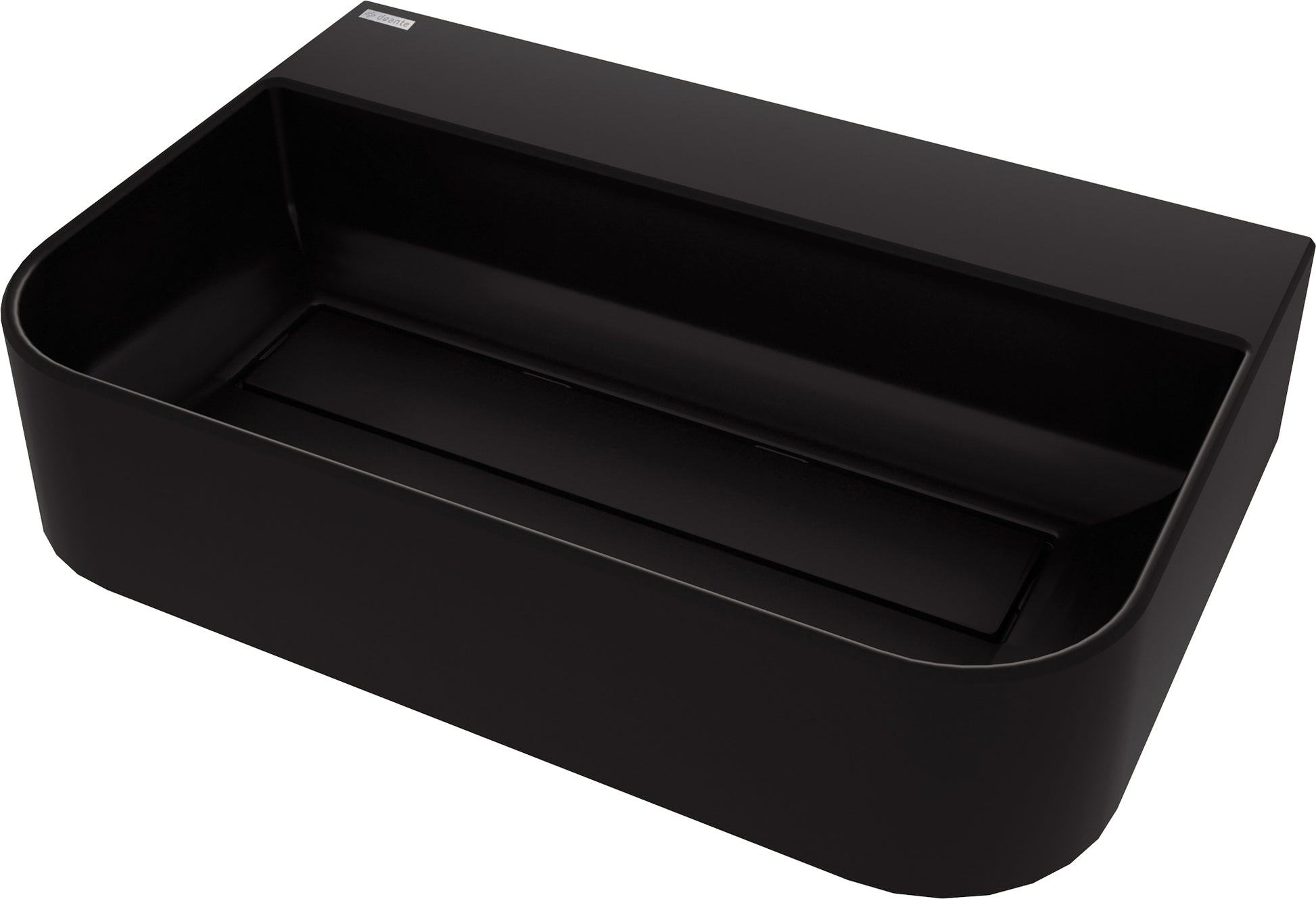 Granite washbasin, countertop, with tap shelf - with cover plate