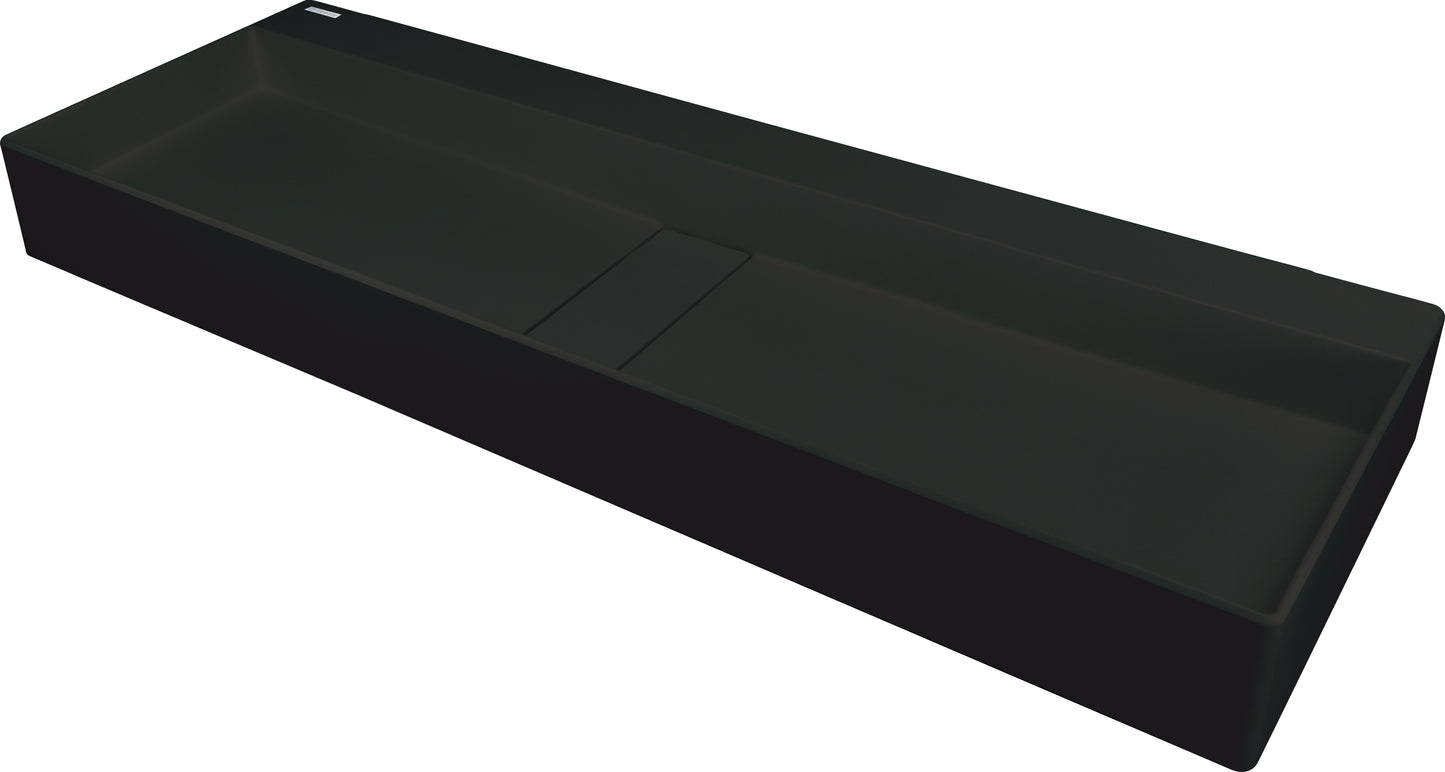 Granite washbasin, countertop - with cover plate