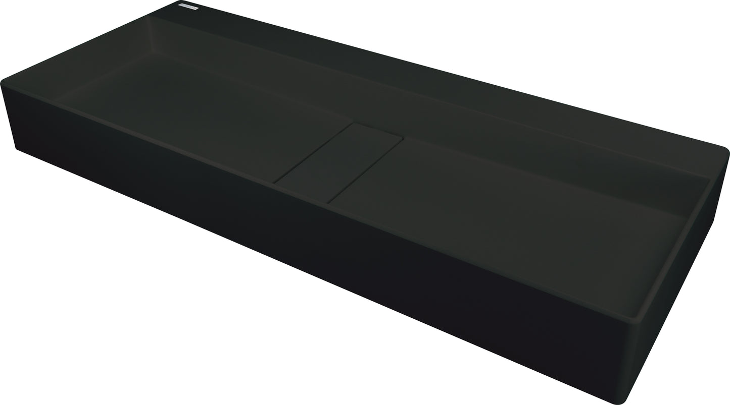 Granite washbasin, countertop - with cover plate