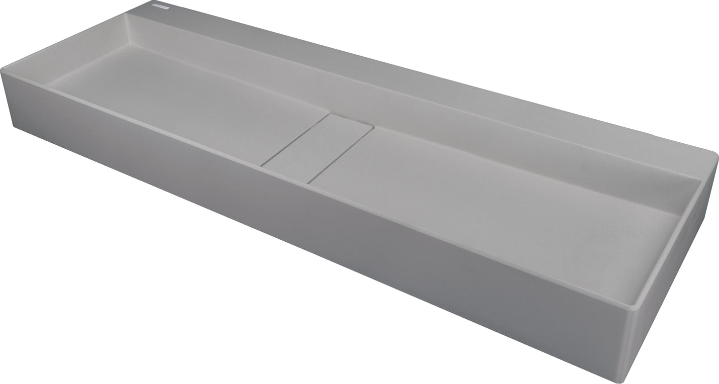 Granite washbasin, countertop - with cover plate