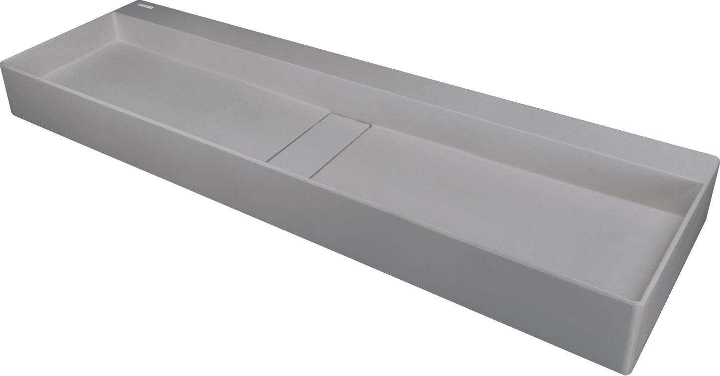 Granite washbasin, countertop - with cover plate