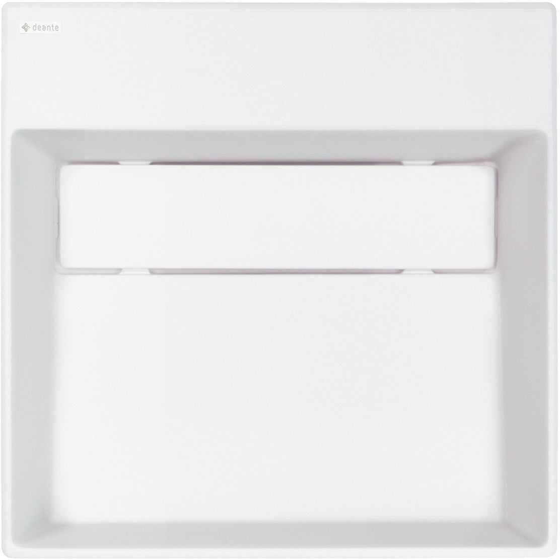Granite washbasin, countertop, with tap shelf - with cover plate