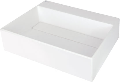 Granite washbasin, countertop, with tap shelf - with cover plate