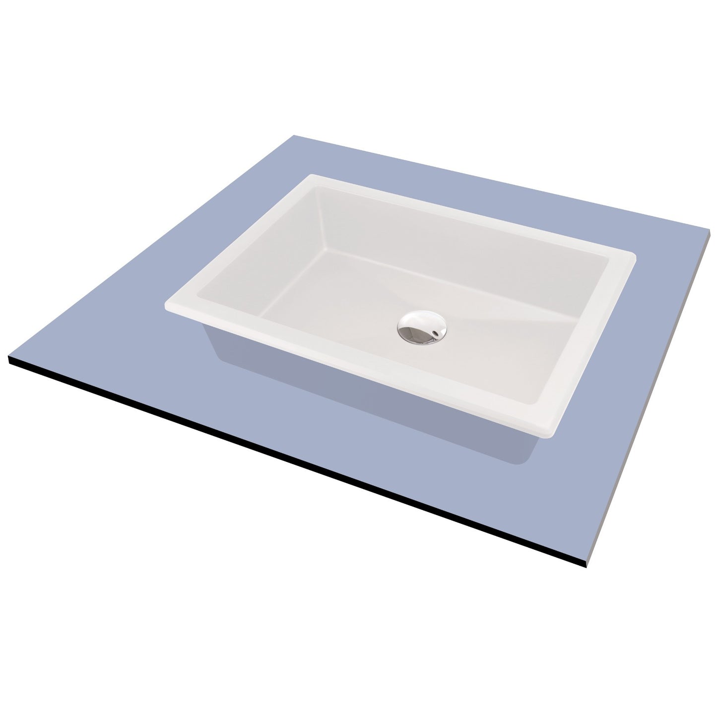 Granite washbasin, undermount/inset