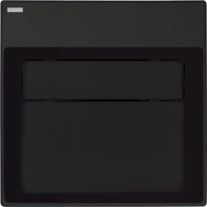 Granite washbasin, countertop, with tap shelf - with cover plate