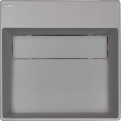 Granite washbasin, countertop, with tap shelf - with cover plate