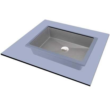Granite washbasin, undermount/inset