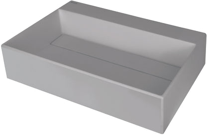 Granite washbasin, countertop, with tap shelf - with cover plate