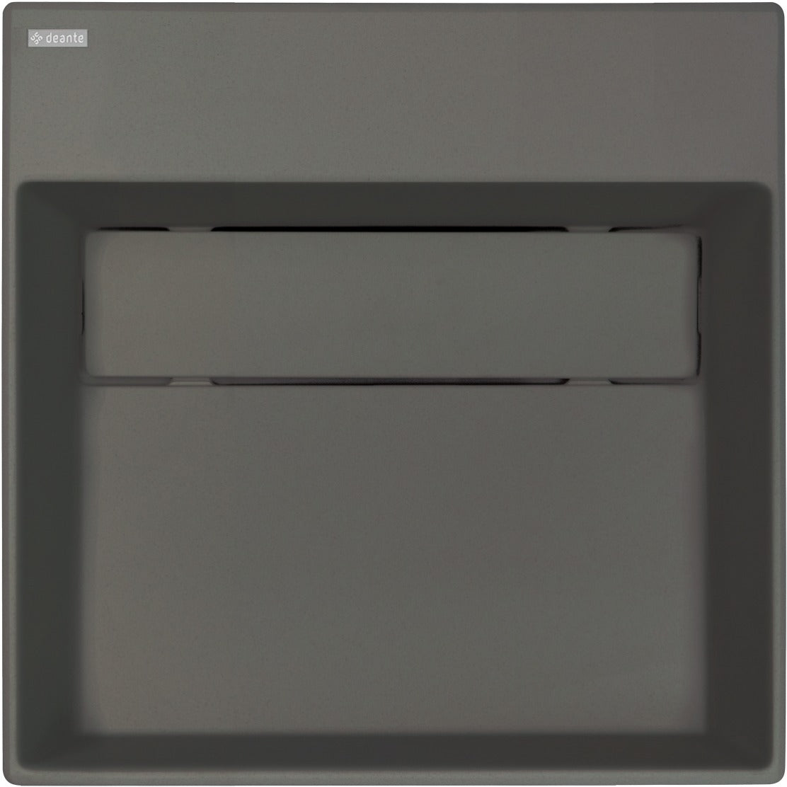 Granite washbasin, countertop, with tap shelf - with cover plate