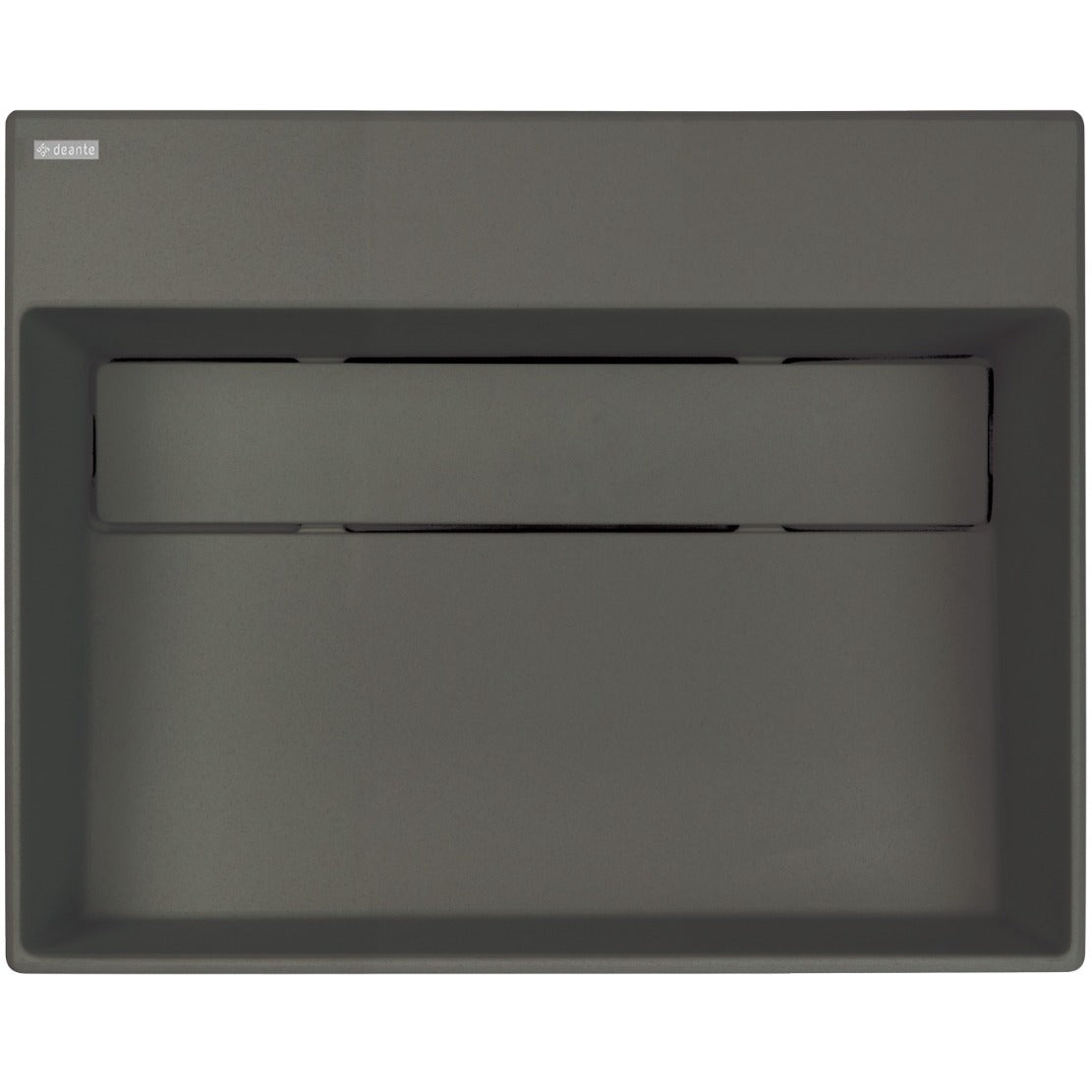 Granite washbasin, countertop, with tap shelf - with cover plate