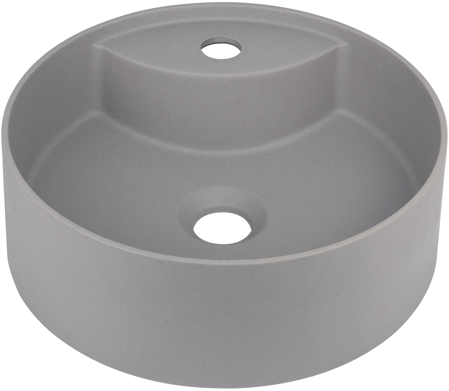 Granite washbasin, countertop, with tap shelf