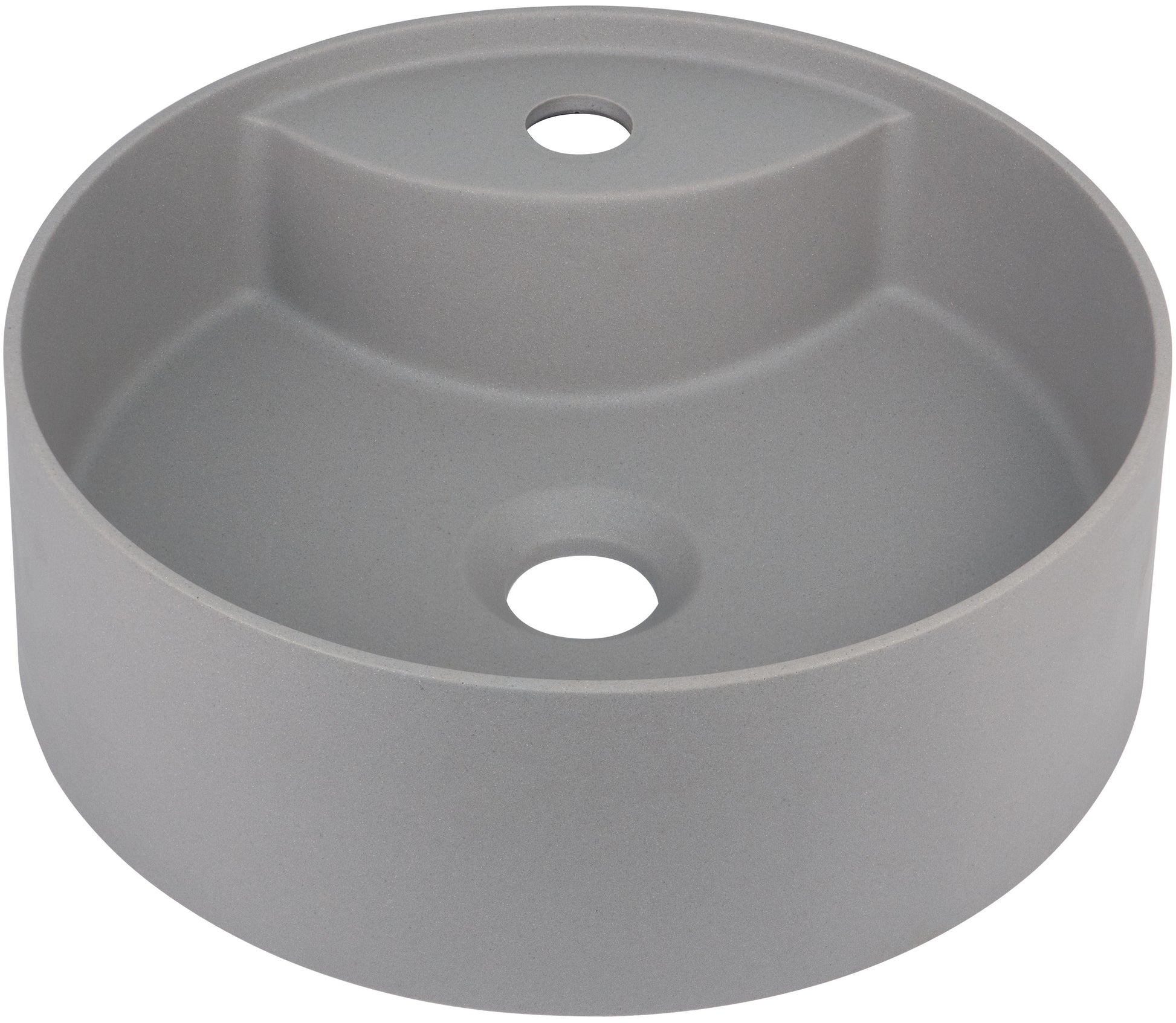 Granite washbasin, countertop, with tap shelf