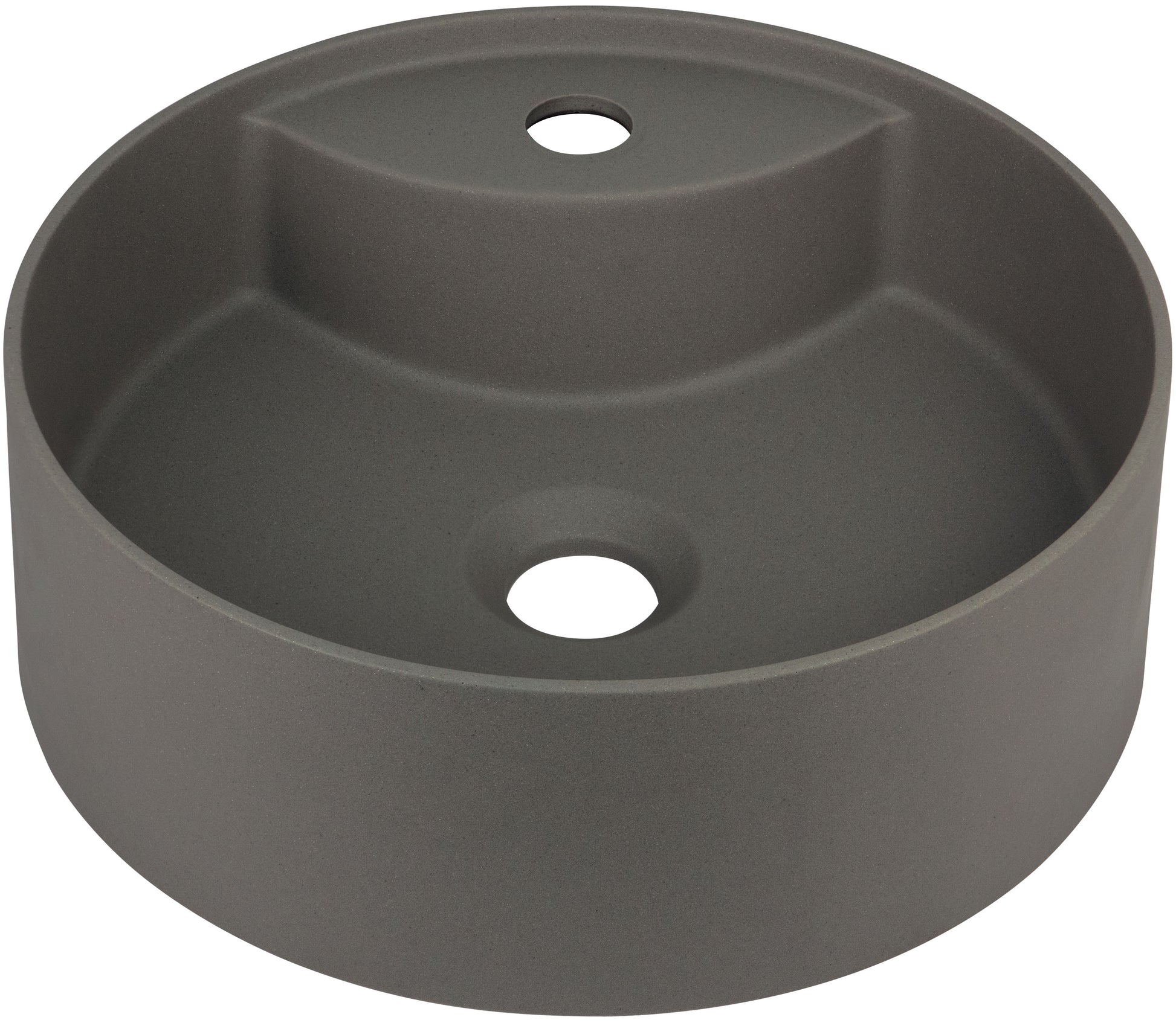 Granite washbasin, countertop, with tap shelf