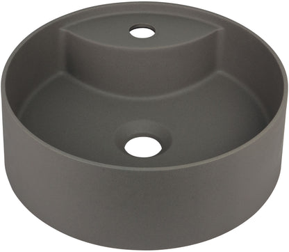 Granite washbasin, countertop, with tap shelf