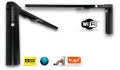 Electric curtain rod AOK AM75 RF + Zigbee BLACK