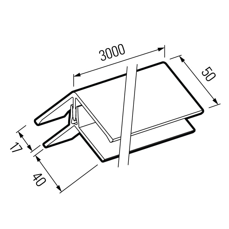 VOX Fronto FS-222 Outside Corner - (2-Part)
