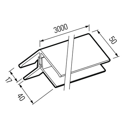 VOX Fronto FS-222 Outside Corner - (2-Part)