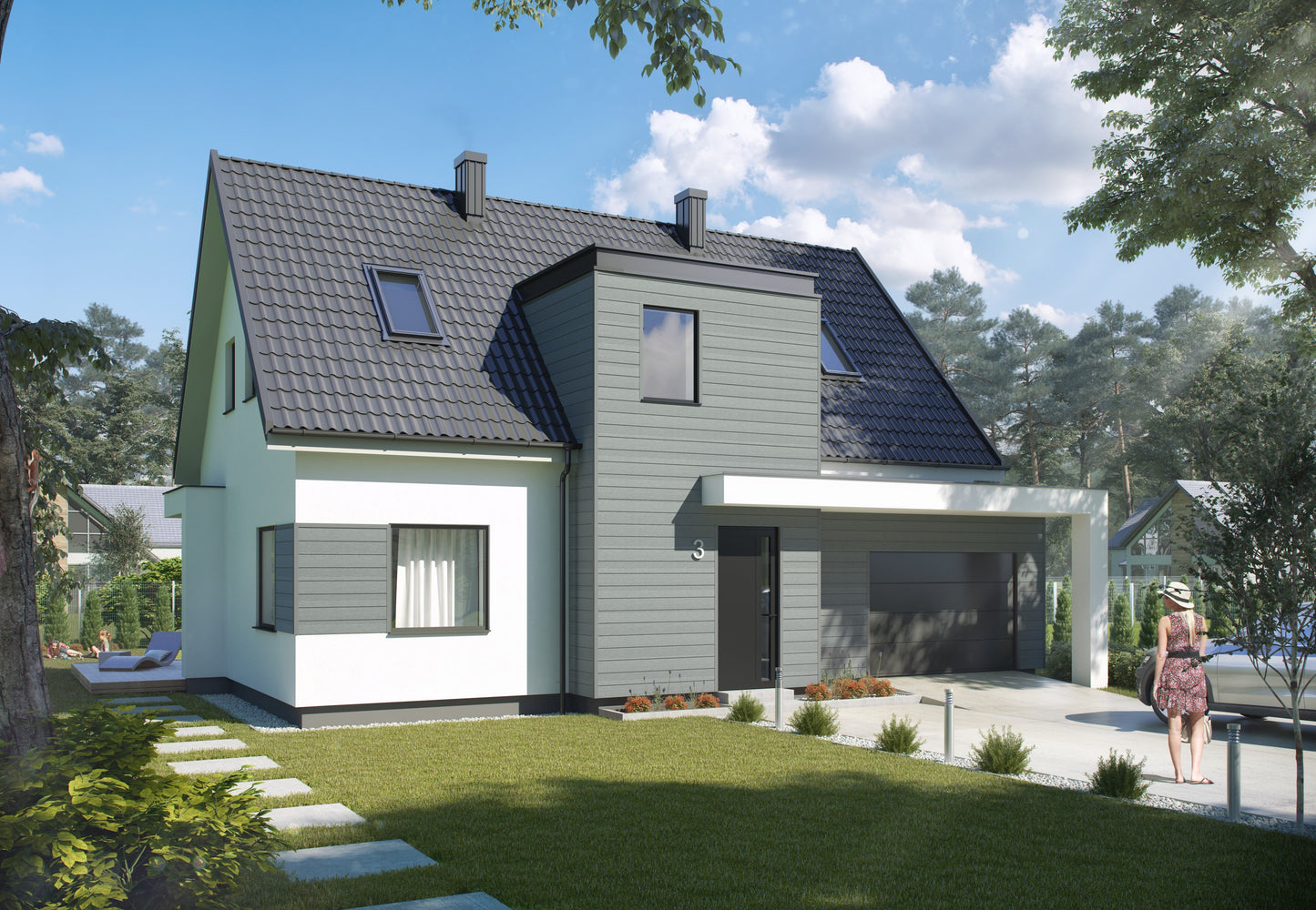 VOX Kerrafront FS-302 Modern Wood Cladding (6m)