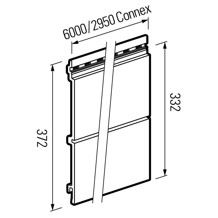 VOX Kerrafront FS-302 Modern Wood Cladding (6m)