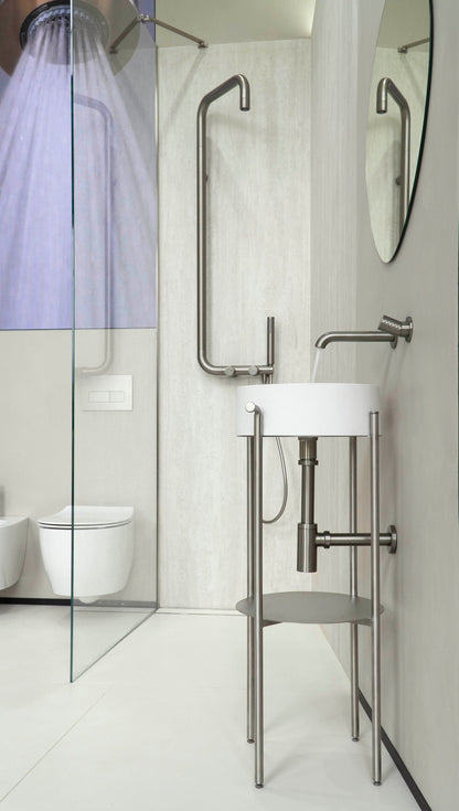 Washbasin tap, concealed