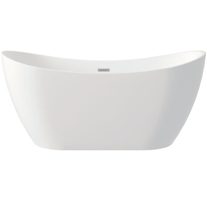 Acrylic bathtub, freestanding, oval - 150 cm