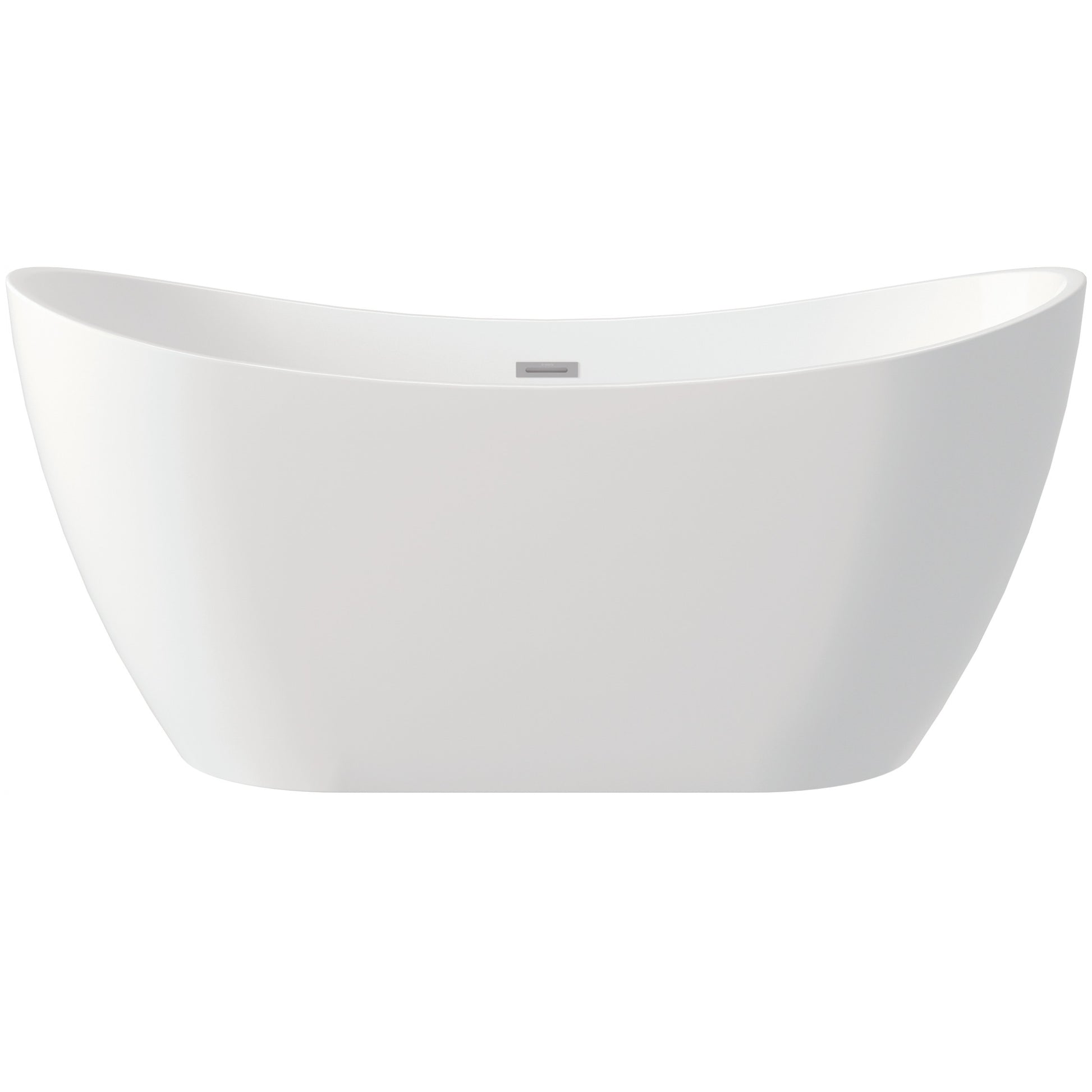 Acrylic bathtub, freestanding, oval - 160 cm