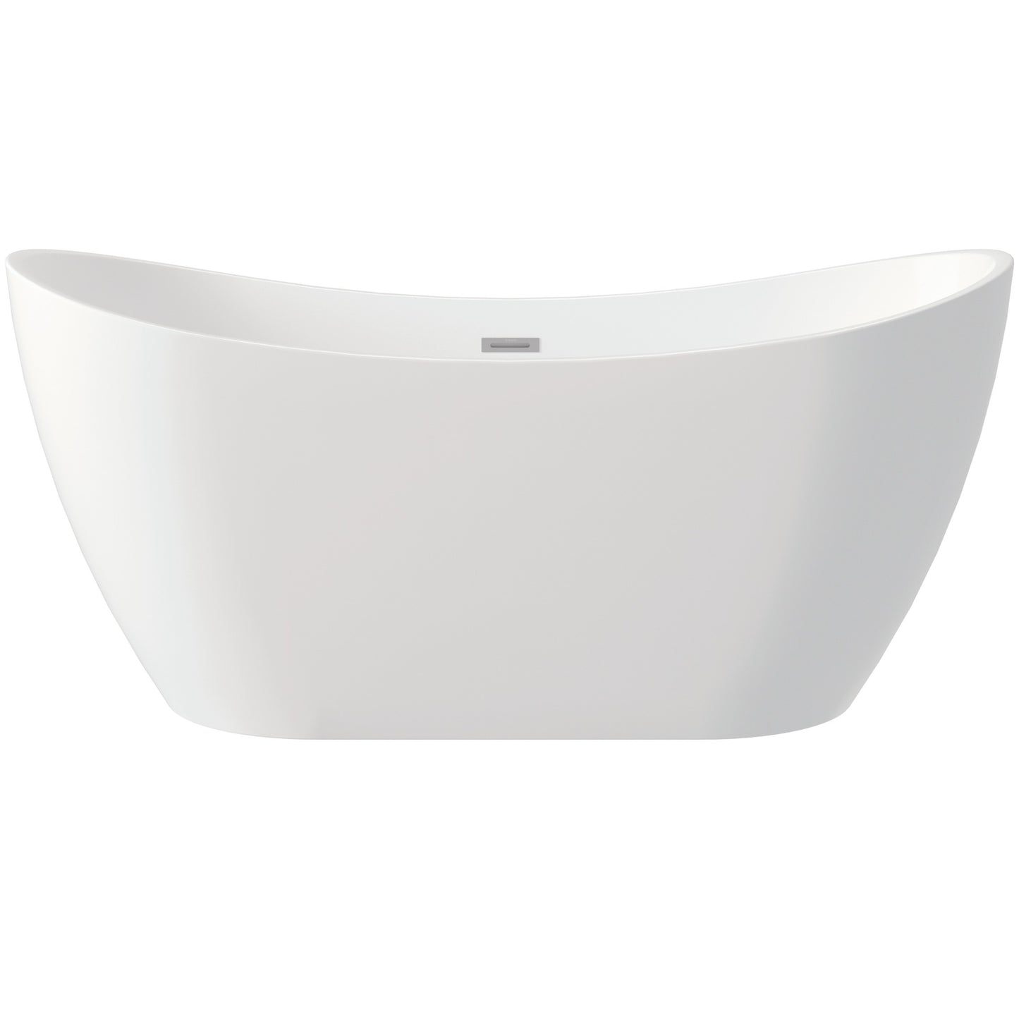 Acrylic bathtub, freestanding, oval - 170 cm