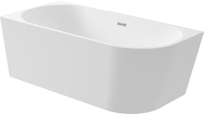 Acrylic bathtub, corner/free-standing, left - 160 cm