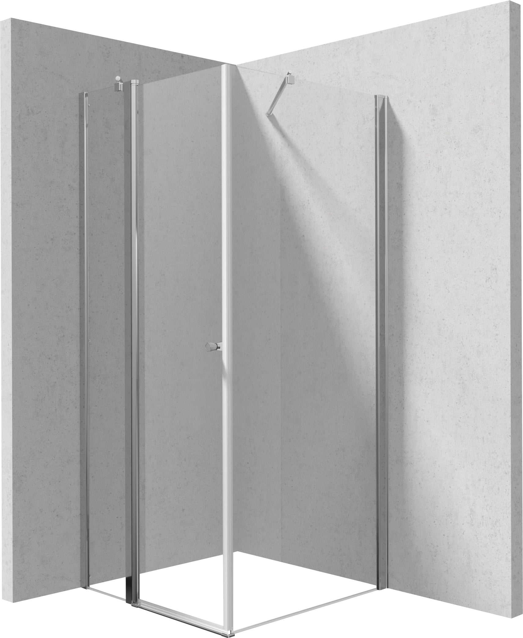 Shower cabin, square, 90x90 cm