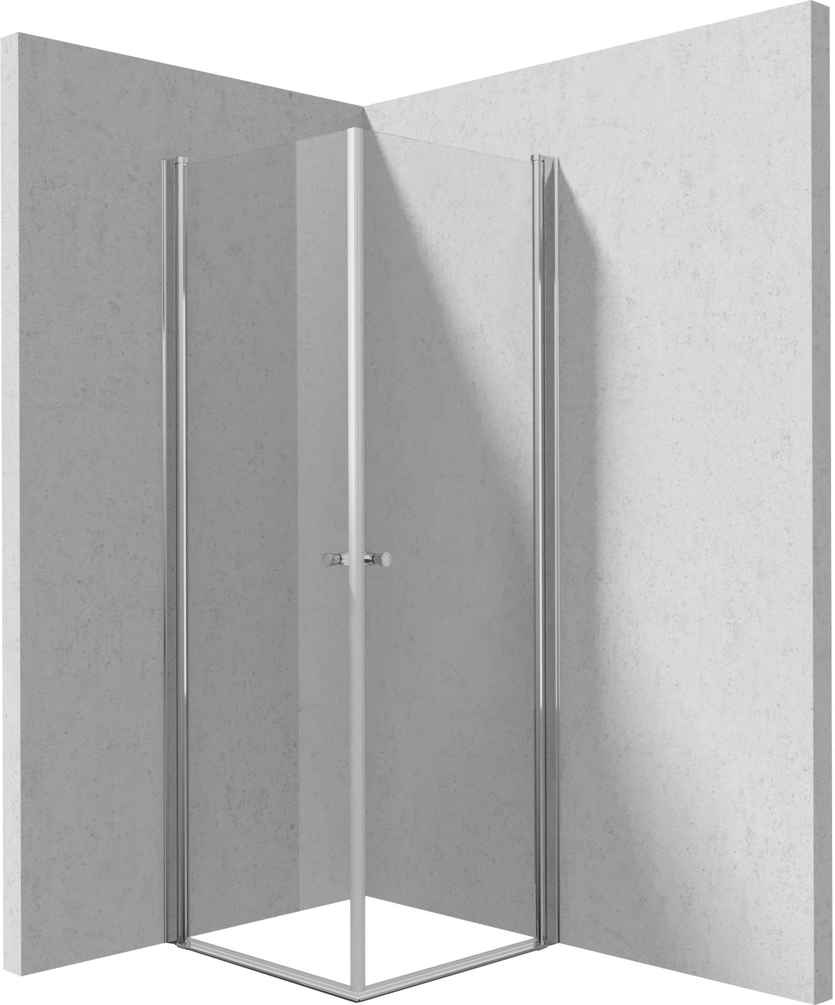 Shower cabin, square, 80x80 cm