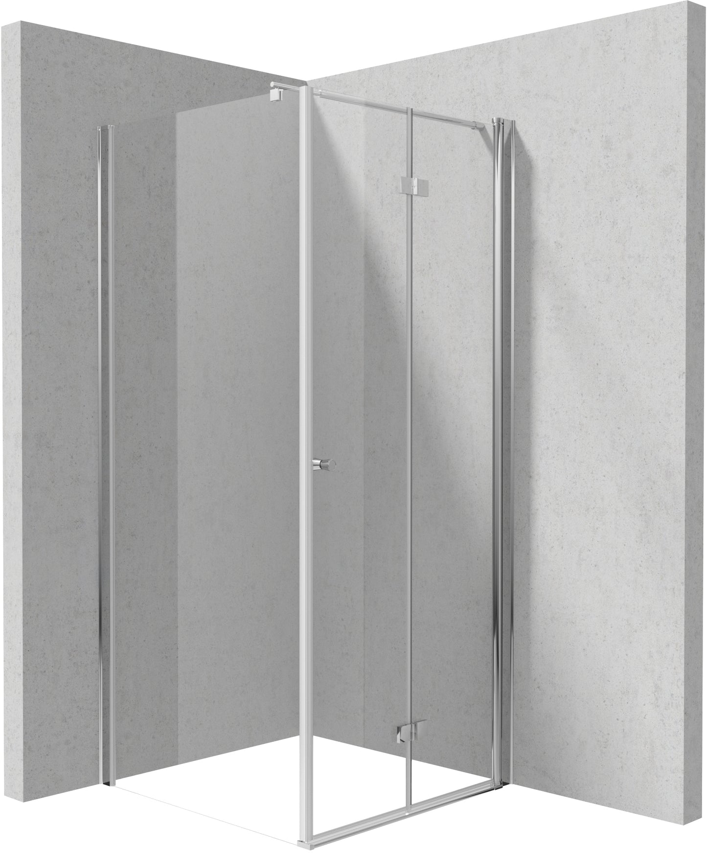 Shower cabin, square, 90x90 cm