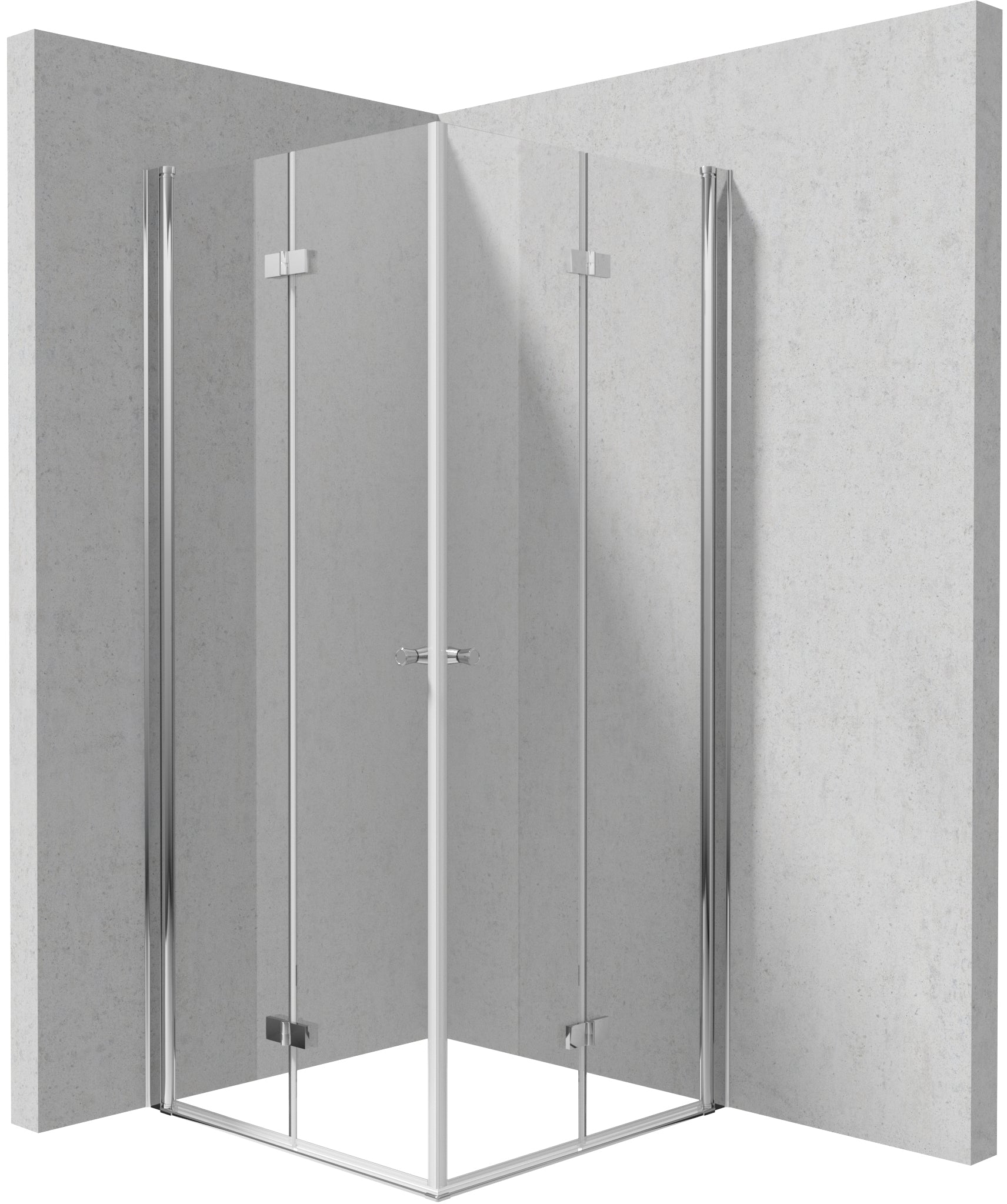 Shower cabin, square, 90x90 cm