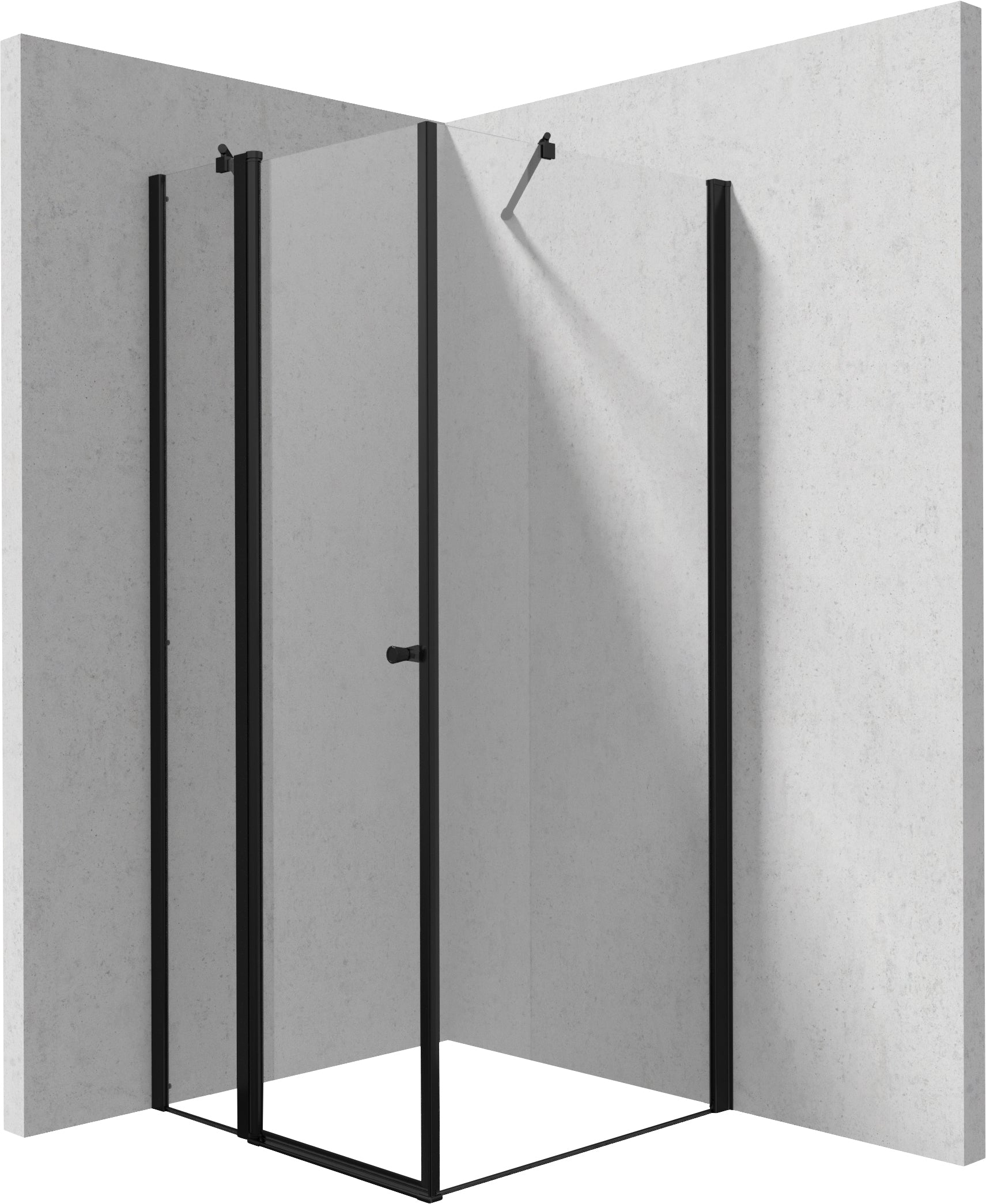 Shower cabin, square, 80x80 cm