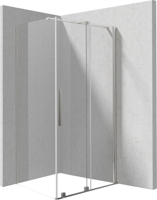 Shower cabin, rectangular, 140x70 cm