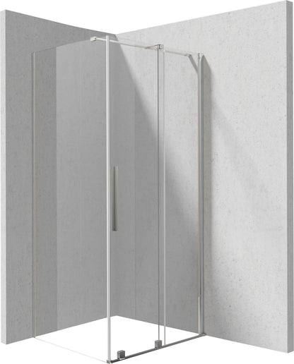 Shower cabin, rectangular, 120x90 cm