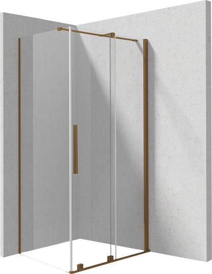 Shower cabin, rectangular, 140x70 cm