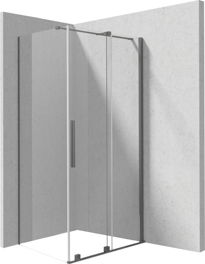 Shower cabin, rectangular, 140x70 cm