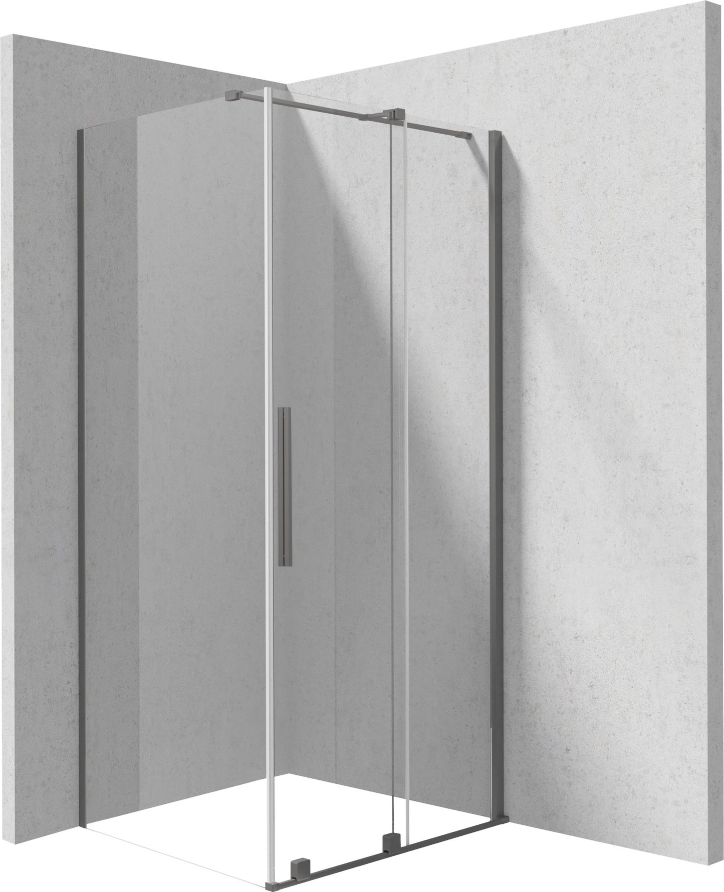 Shower cabin, rectangular, 120x90 cm