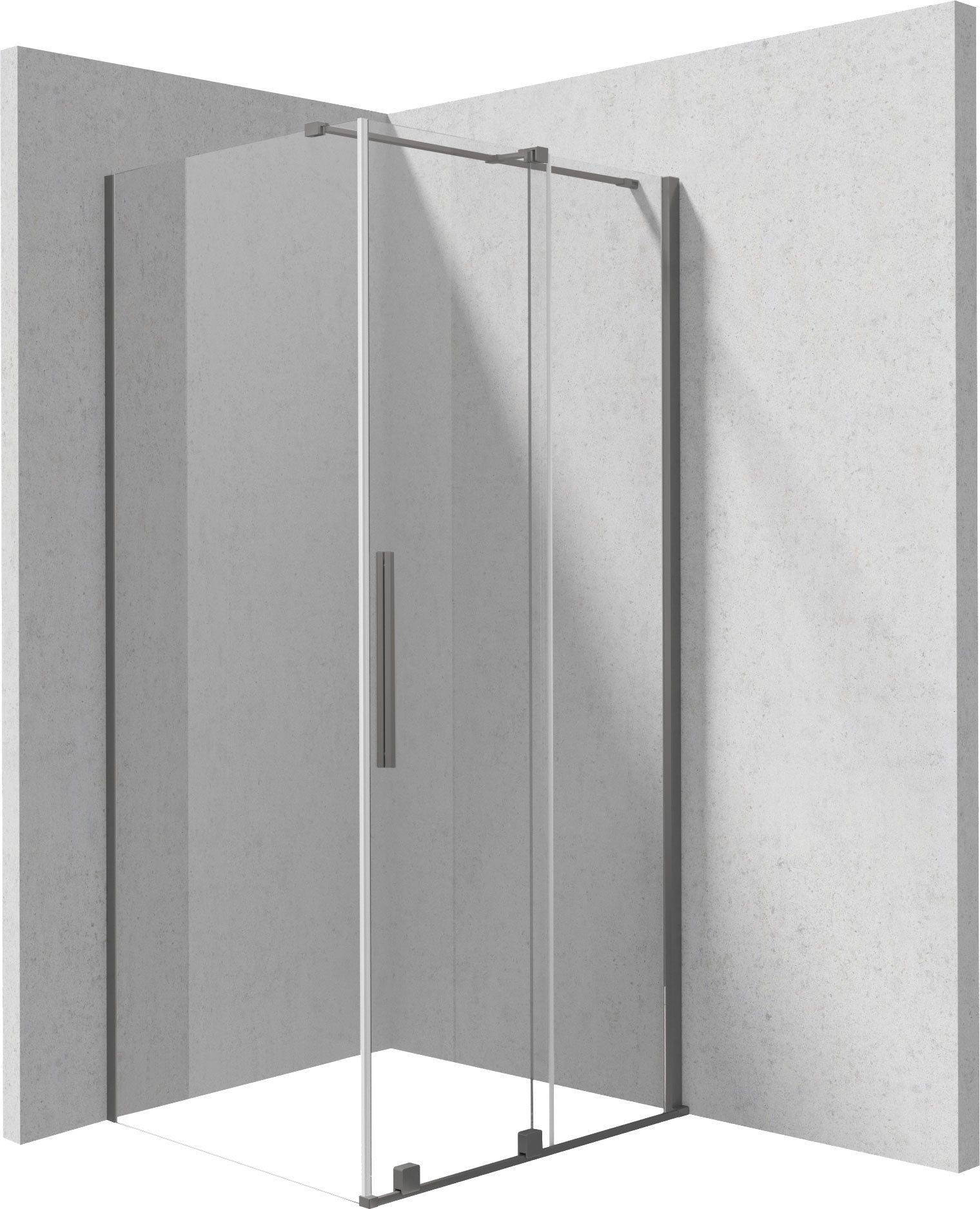 Shower cabin, rectangular, 120x90 cm