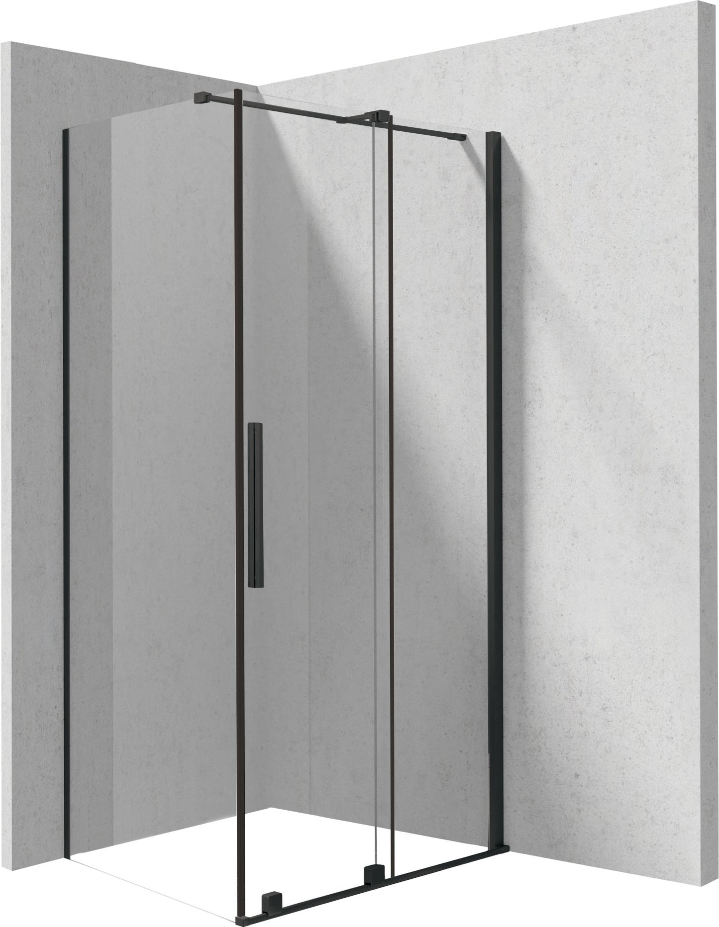 Shower cabin, rectangular, 140x70 cm