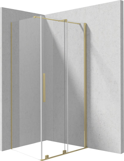 Shower cabin, rectangular, 140x70 cm